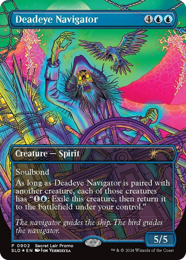 0902 Deadeye Navigator (Rainbow Foil) P Secret Lair Drop Series