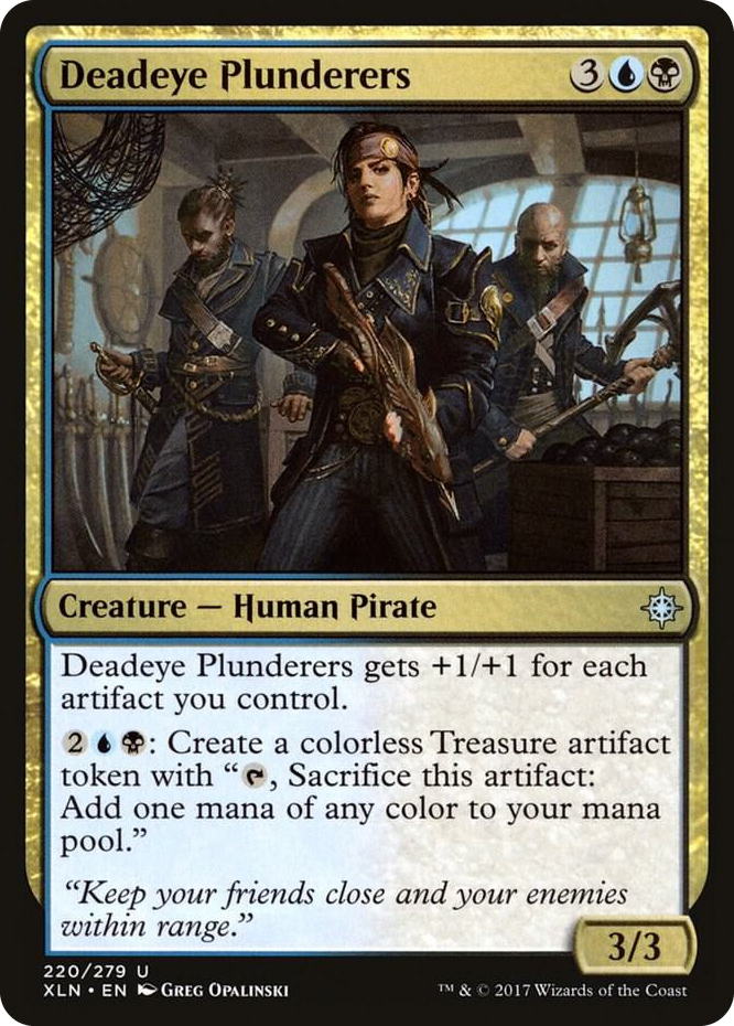 0220 Deadeye Plunderers U Ixalan