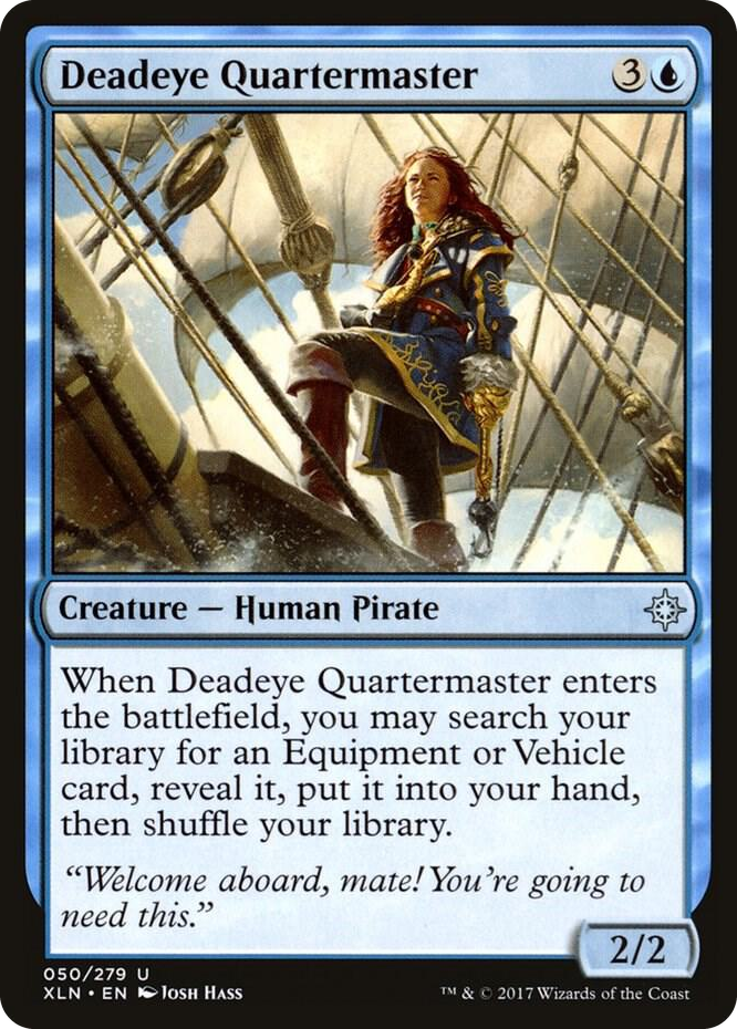 0050 Deadeye Quartermaster U Ixalan