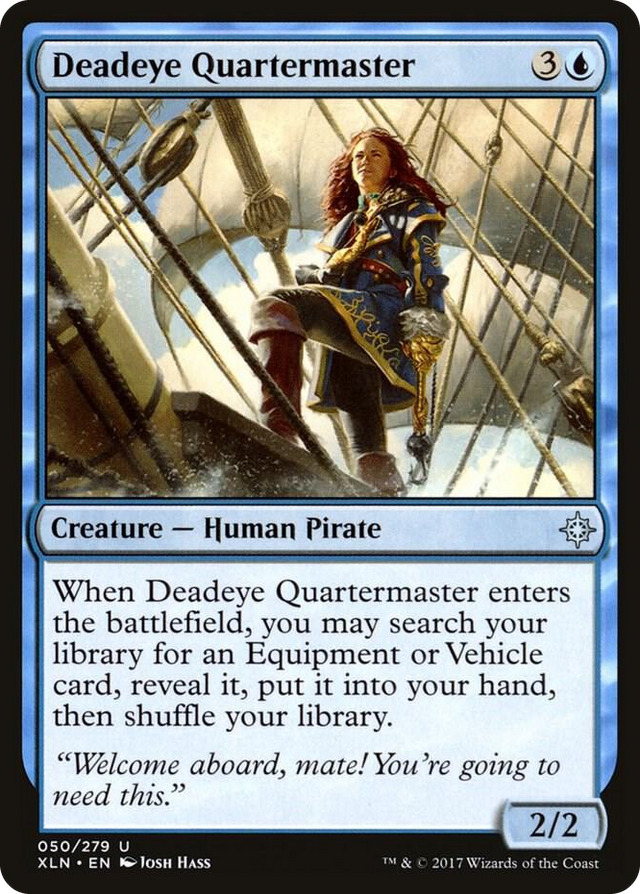 0050 Deadeye Quartermaster U Ixalan
