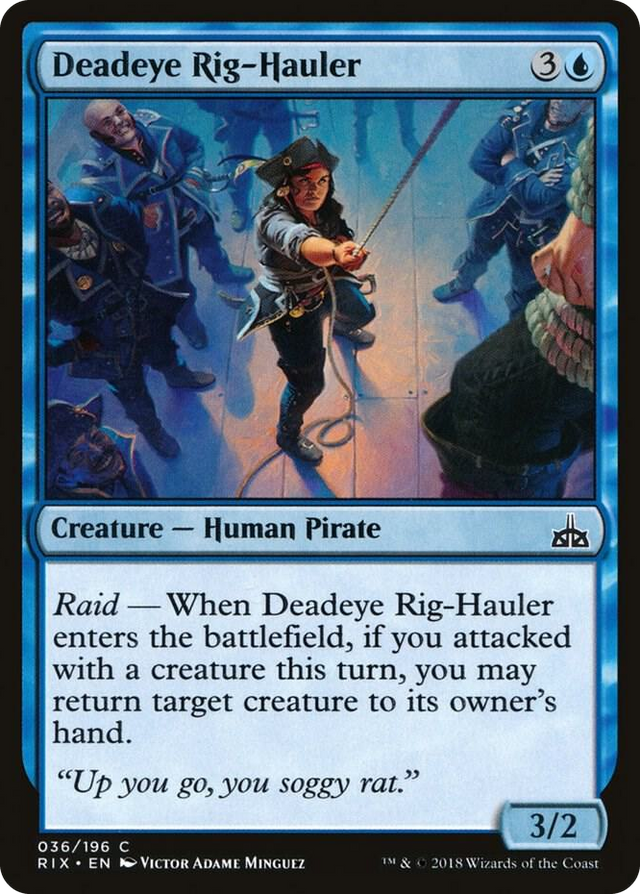 0036 Deadeye Rig-Hauler C Rivals of Ixalan