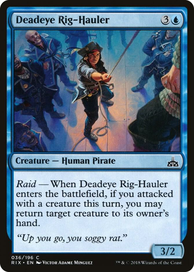 0036 Deadeye Rig-Hauler C Rivals of Ixalan