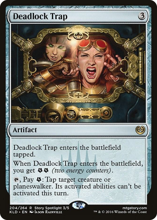 Deadlock Trap #204 R - Kaladesh Pokemon card