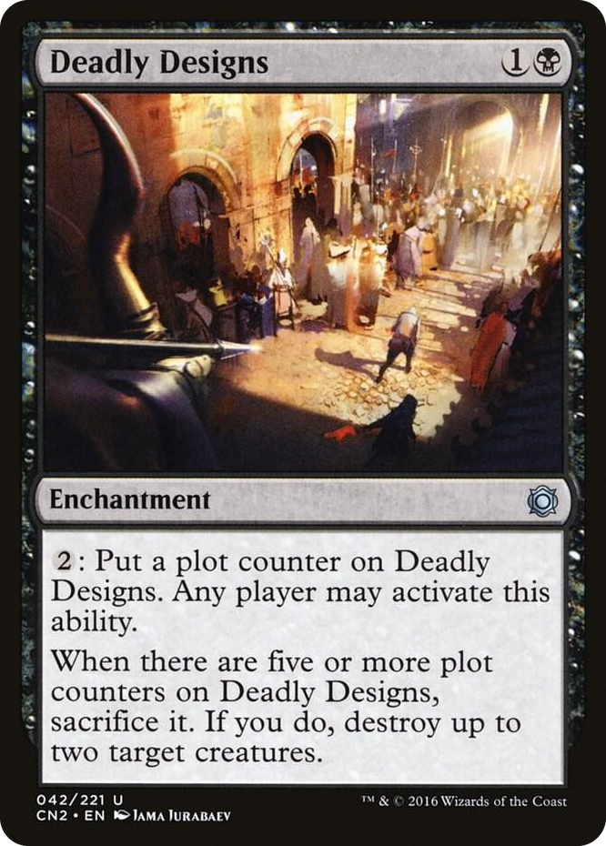 Deadly Designs #42 U - Conspiracy: Take the Crown Pokemon card