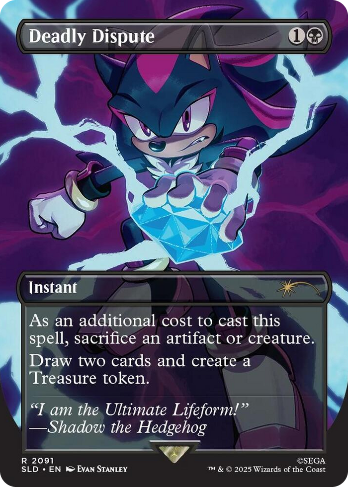 Deadly Dispute (2091) #2091 R - Secret Lair Drop Series Pokemon card
