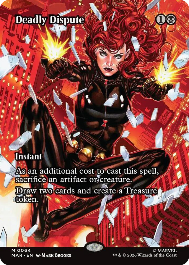 0064 Deadly Dispute (Borderless) M Marvel Universe Eternal-Legal