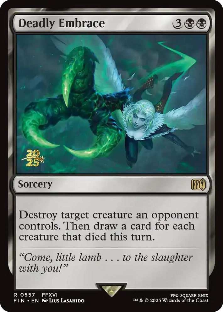 0557 Deadly Embrace R Prerelease Cards