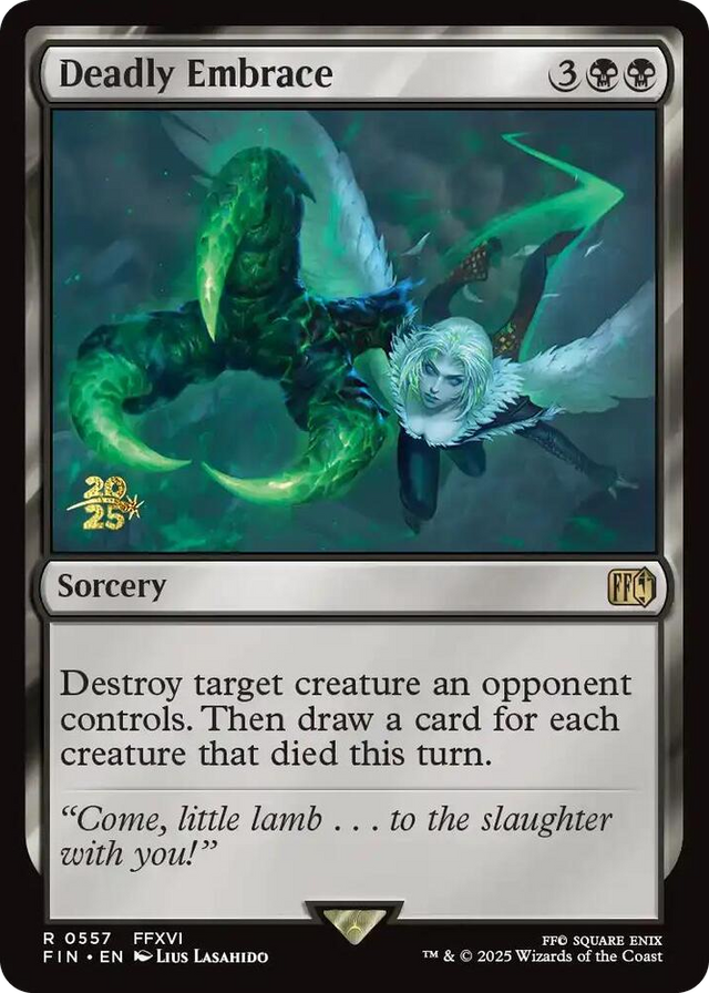 0557 Deadly Embrace R Prerelease Cards