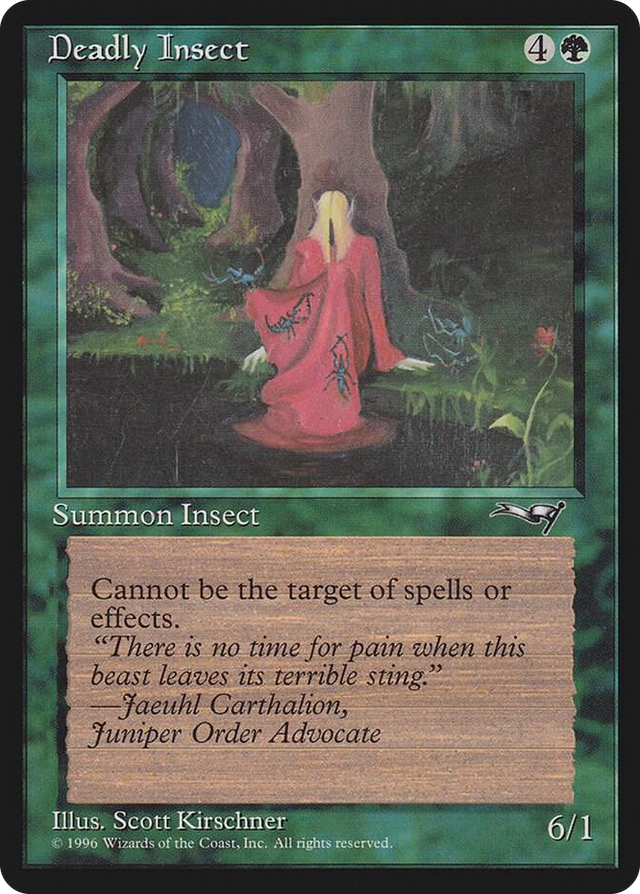 0065 Deadly Insect (Red Robe) C Alliances