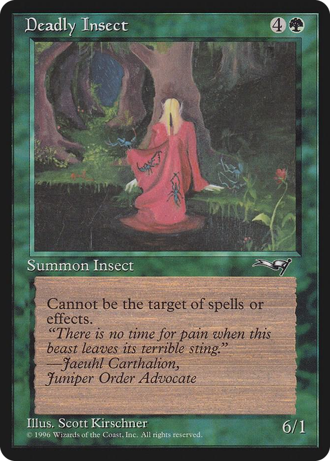 0065 Deadly Insect (Red Robe) C Alliances