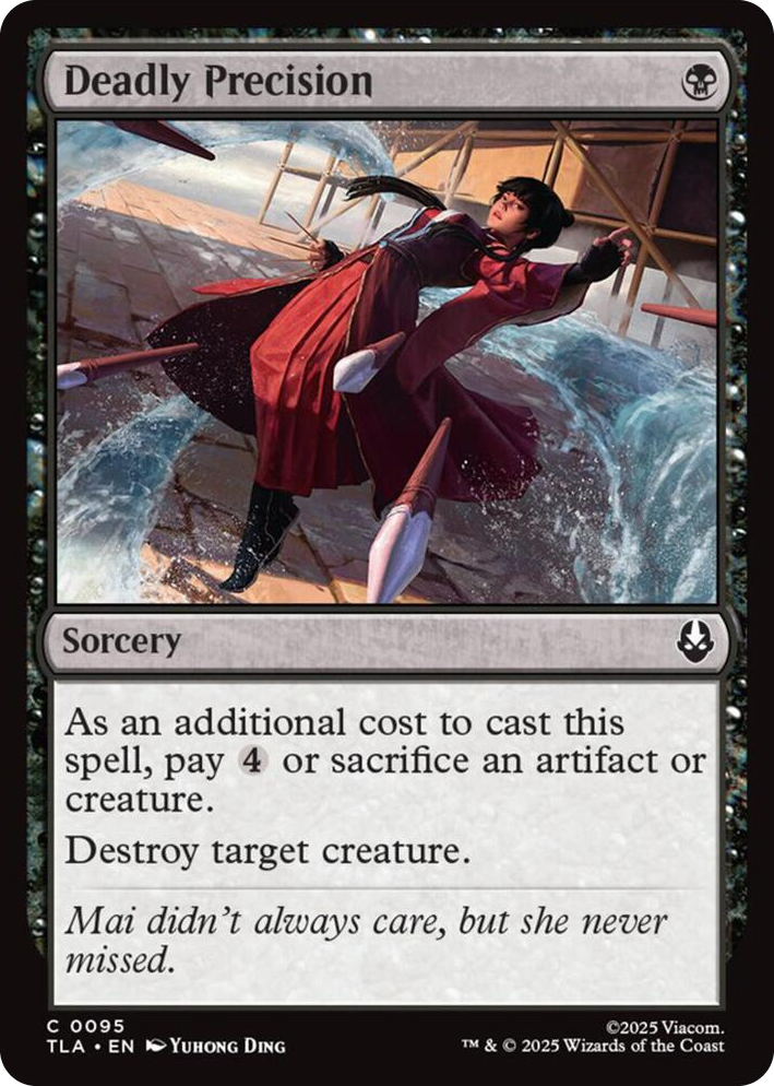0095 Deadly Precision C The Last Airbender
