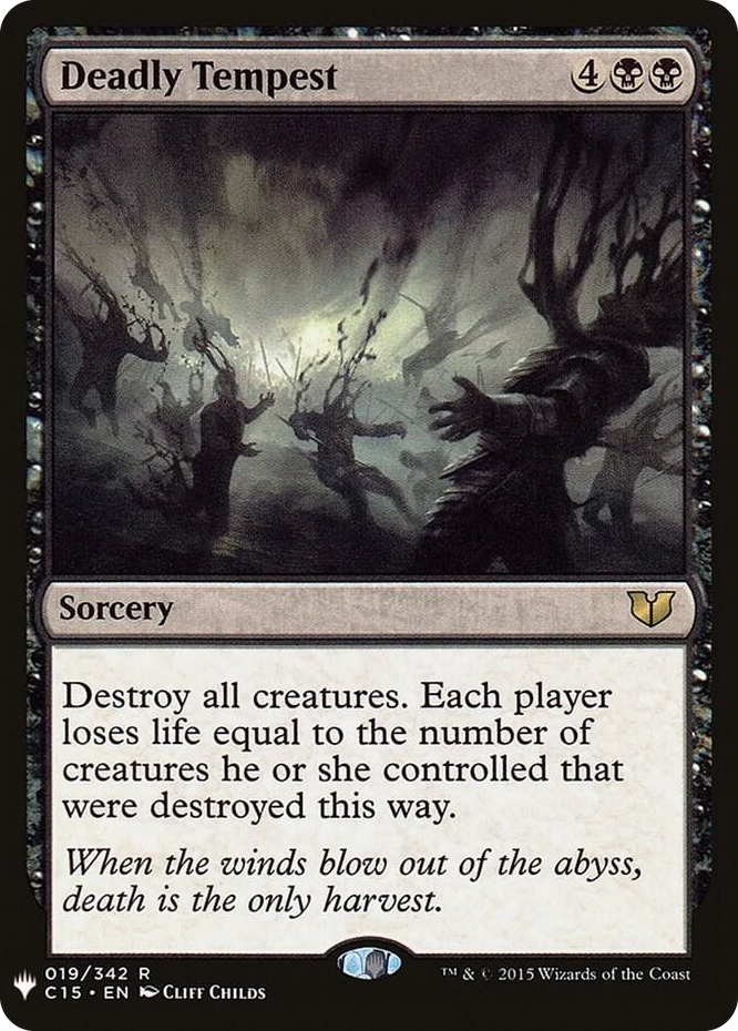 0019 Deadly Tempest R The List Reprints