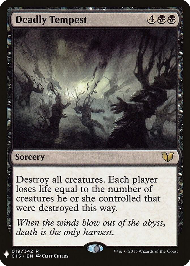 0019 Deadly Tempest R The List Reprints