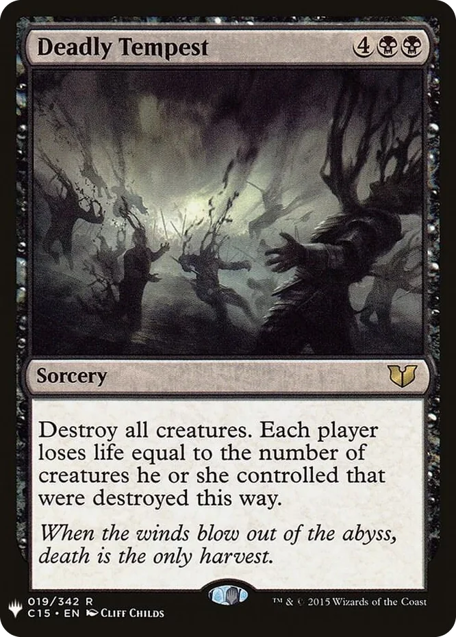 0019 Deadly Tempest R The List Reprints