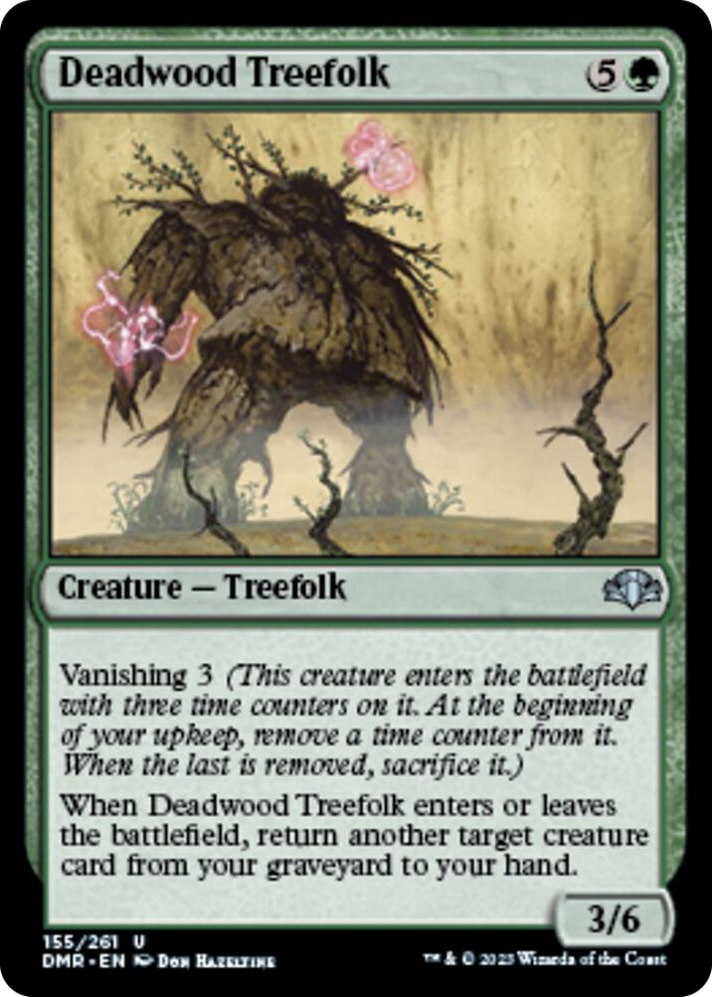 0155 Deadwood Treefolk U Dominaria Remastered