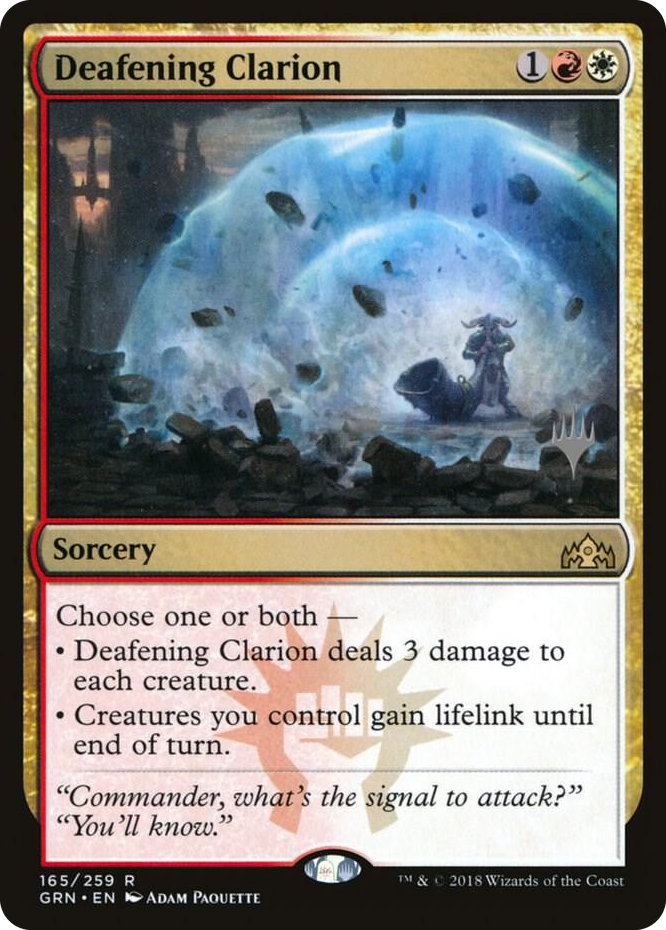 0165 Deafening Clarion R Promo Pack: Theros Beyond Death