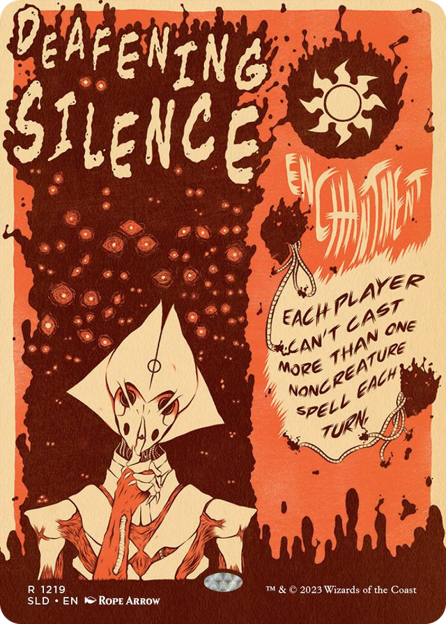1219 Deafening Silence R Secret Lair Drop Series
