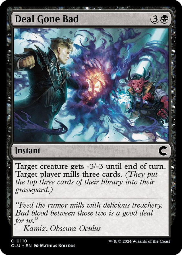 0110 Deal Gone Bad C Ravnica: Clue Edition