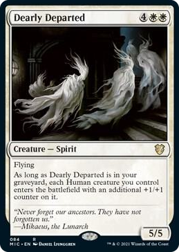 0084 Dearly Departed R Commander: Innistrad: Midnight Hunt