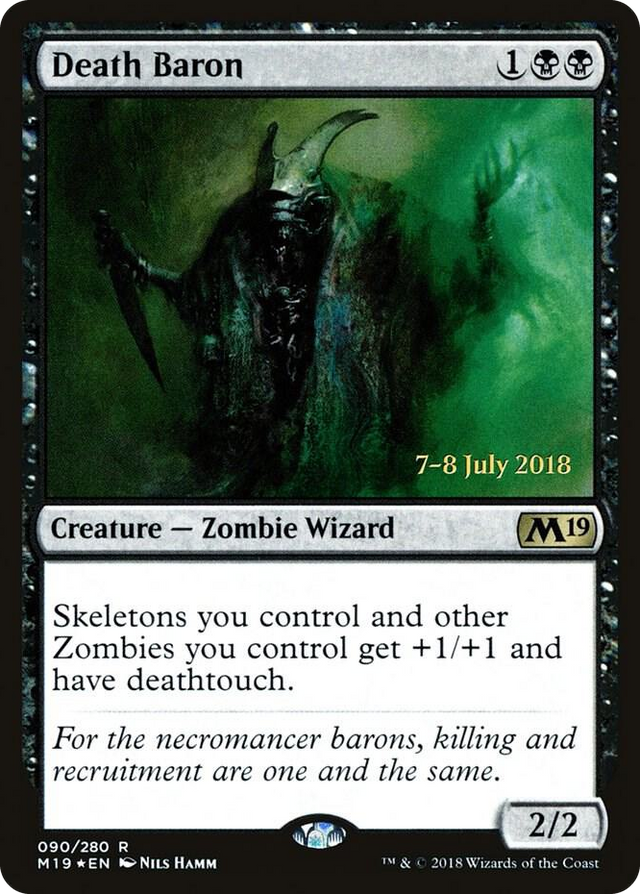 0090 Death Baron R Prerelease Cards