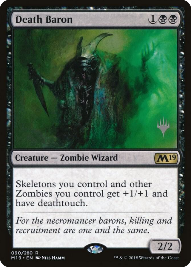 0090 Death Baron R Promo Pack: Core Set 2020