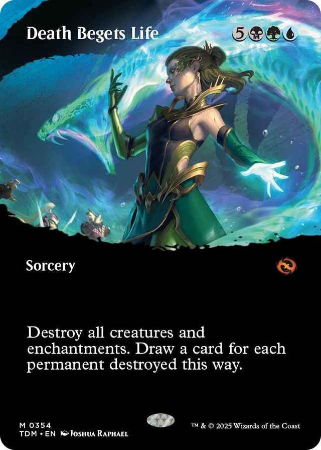 0354 Death Begets Life (Borderless) M Dragonstorm