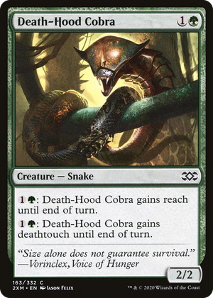 0163 Death-Hood Cobra C Double Masters