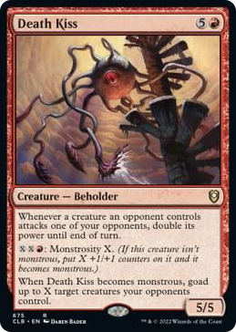 0675 Death Kiss R Commander Legends: Battle for Baldur's Gate