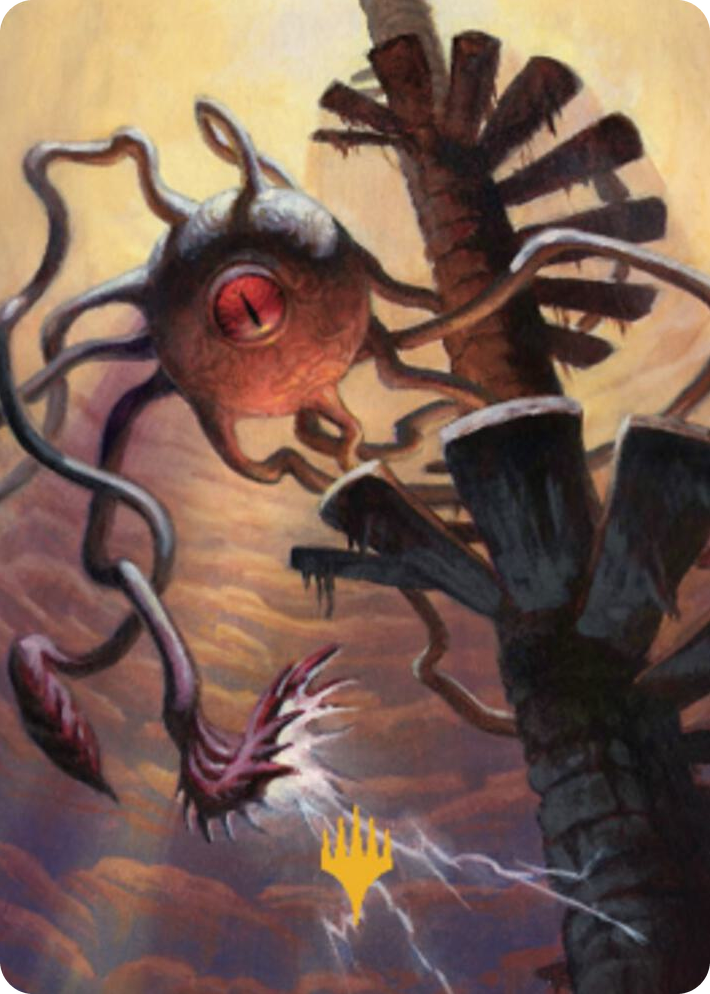0010 Death Kiss Art Card (Gold-Stamped) S Art Series: Commander Legends: Battle for Baldur's Gate
