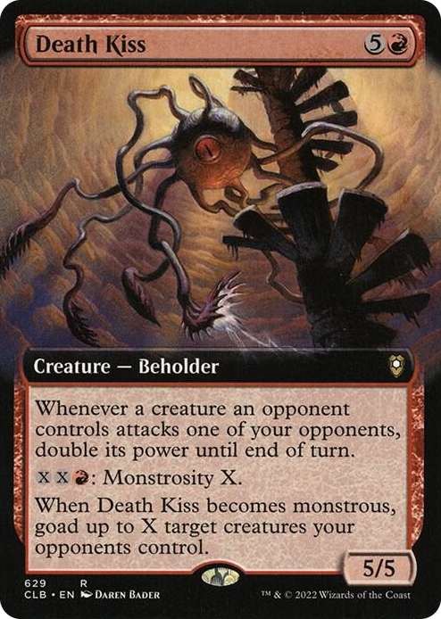 0629 Death Kiss (Extended Art) R Commander Legends: Battle for Baldur's Gate