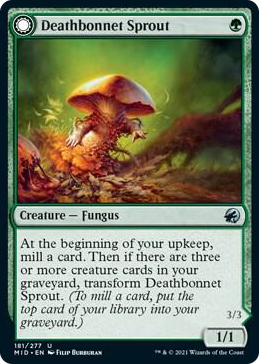 0181 Deathbonnet Sprout U Innistrad: Midnight Hunt
