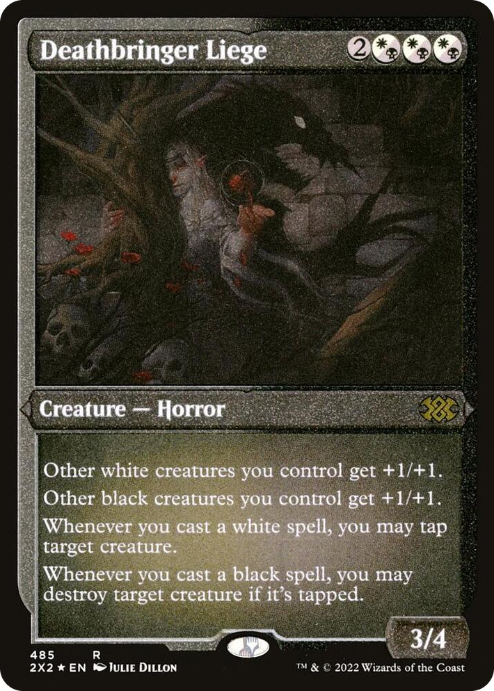 0485 Deathbringer Liege (Foil Etched) R Double Masters 2022