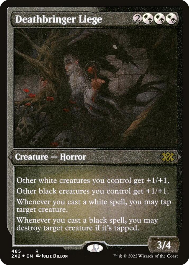 0485 Deathbringer Liege (Foil Etched) R Double Masters 2022