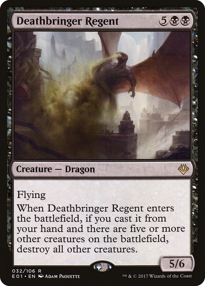 Deathbringer Regent #32 R - Archenemy: Nicol Bolas Pokemon card
