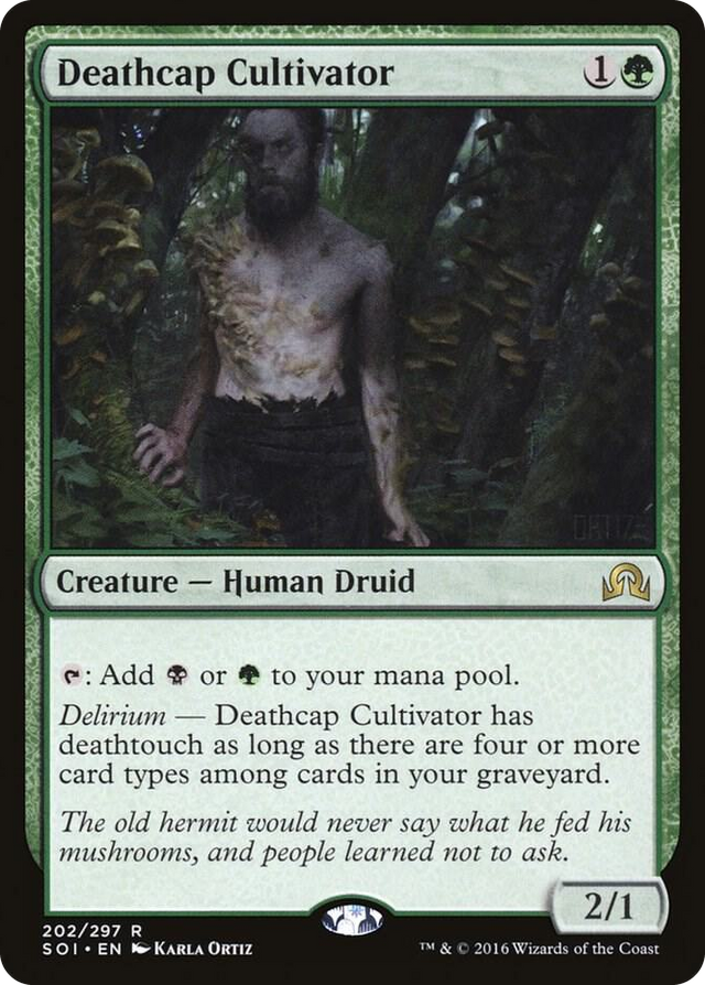0202 Deathcap Cultivator R Shadows over Innistrad