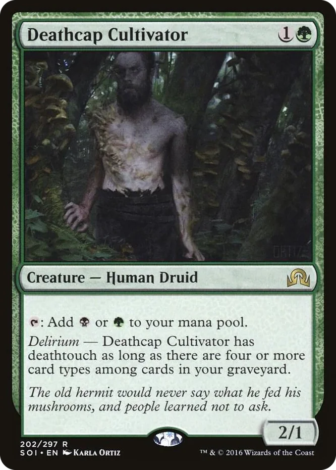 0202 Deathcap Cultivator R Shadows over Innistrad