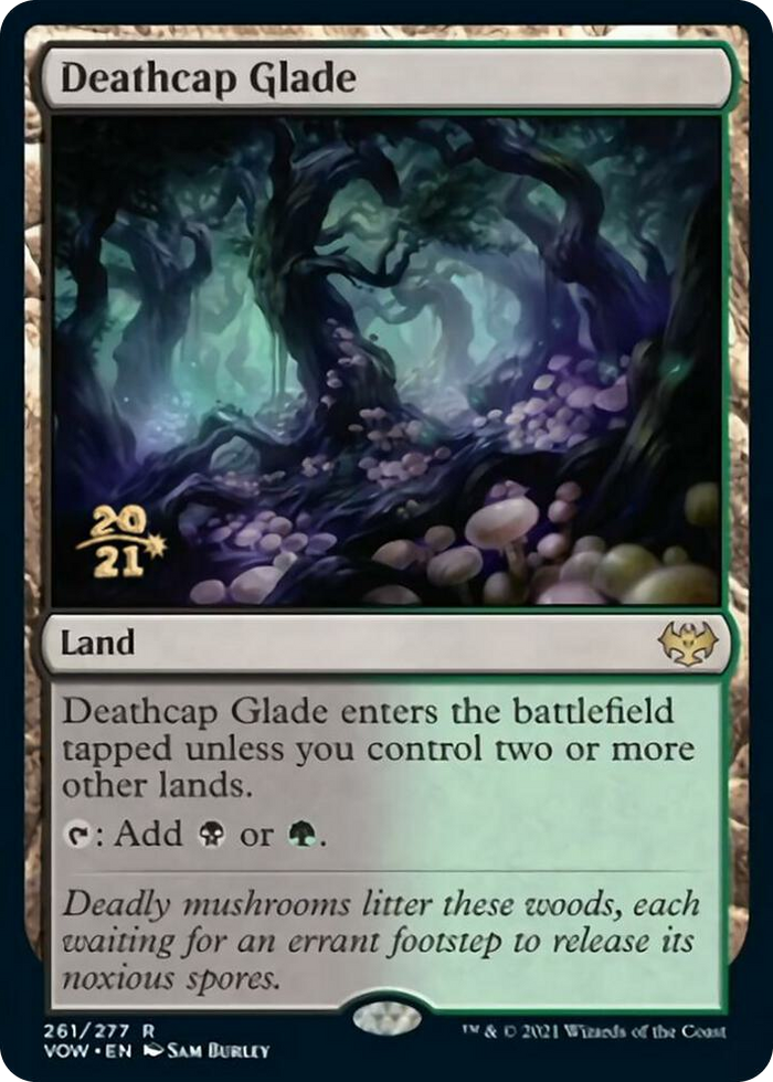 Deathcap Glade #261 R - Prerelease Cards Pokemon card