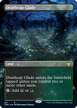 0281 Deathcap Glade (Borderless) R Innistrad: Crimson Vow