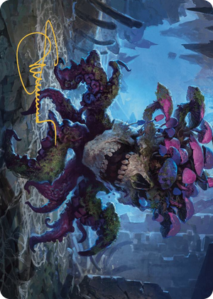0016 Deathcap Marionette Art Card (Gold-Stamped Signature) S Art Series: The Lost Caverns of Ixalan