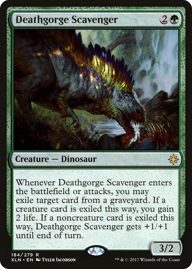 0184 Deathgorge Scavenger R Ixalan