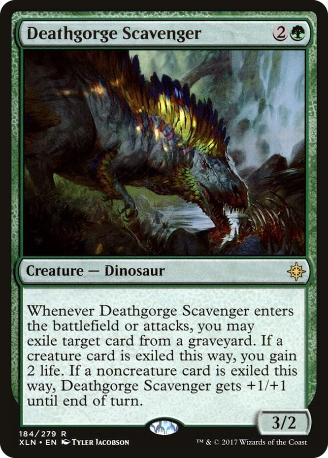 0184 Deathgorge Scavenger R Ixalan