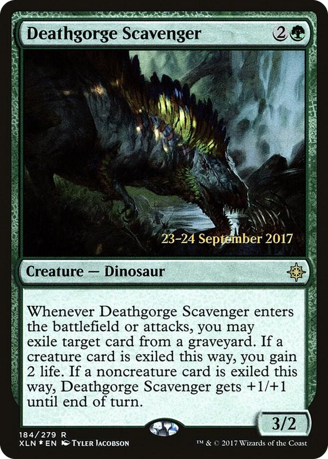 0184 Deathgorge Scavenger R Prerelease Cards