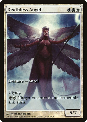 0049 Deathless Angel P Game Day & Store Championship Promos