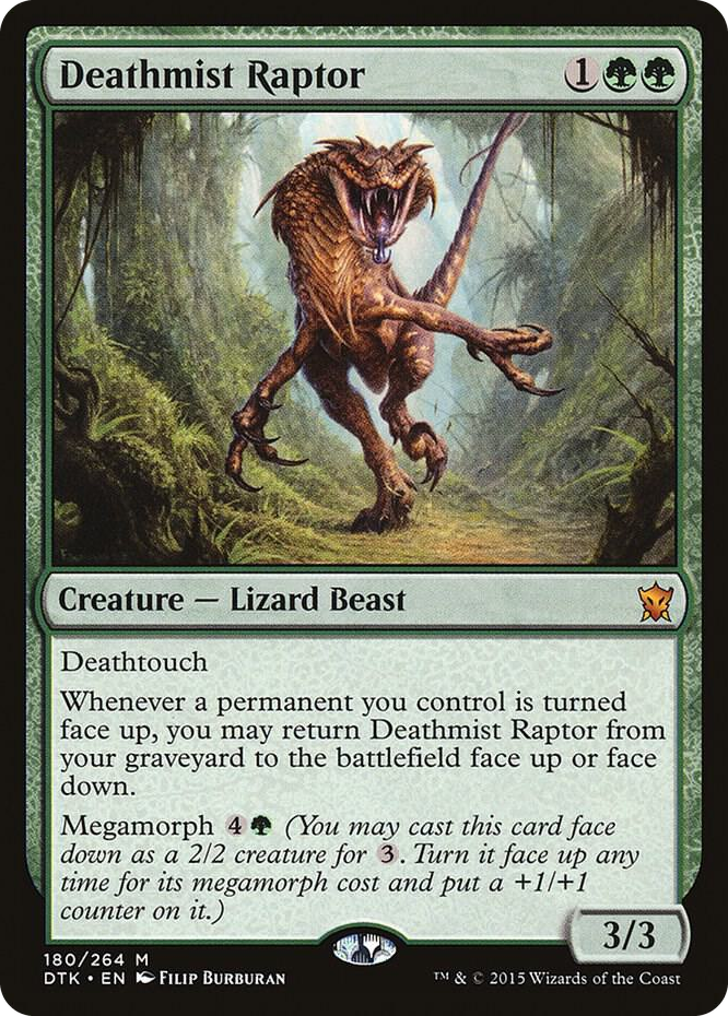 0180 Deathmist Raptor M Dragons of Tarkir