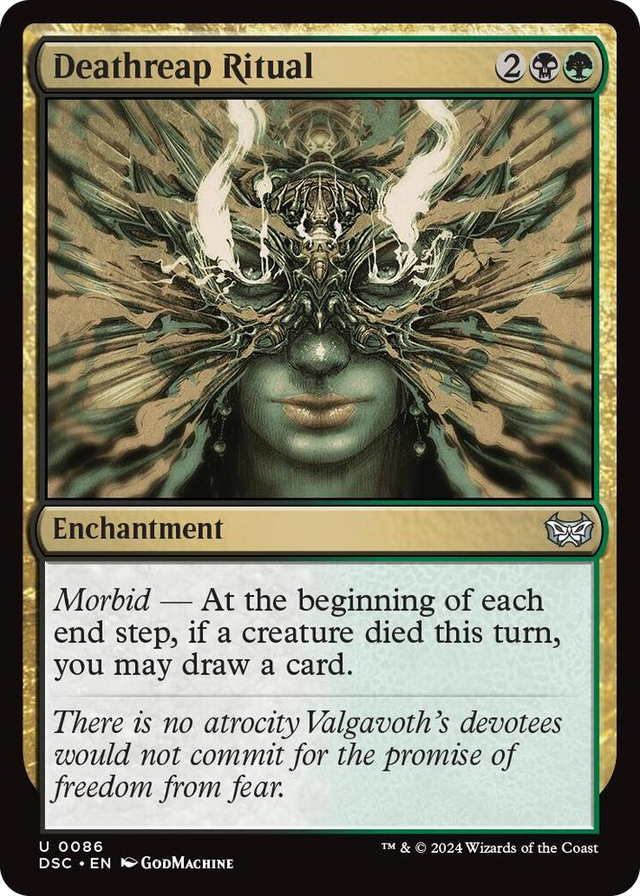0086 Deathreap Ritual U Commander: Duskmourn: House of Horror