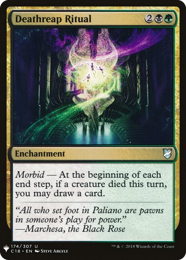 0174 Deathreap Ritual U The List Reprints