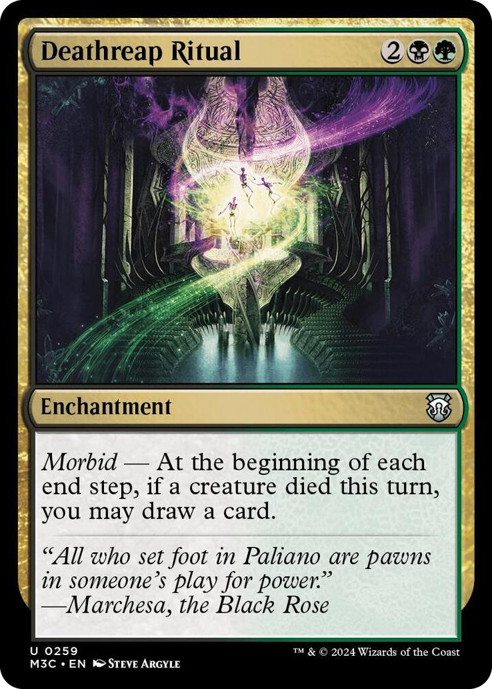0259 Deathreap Ritual U Commander: Modern Horizons 3