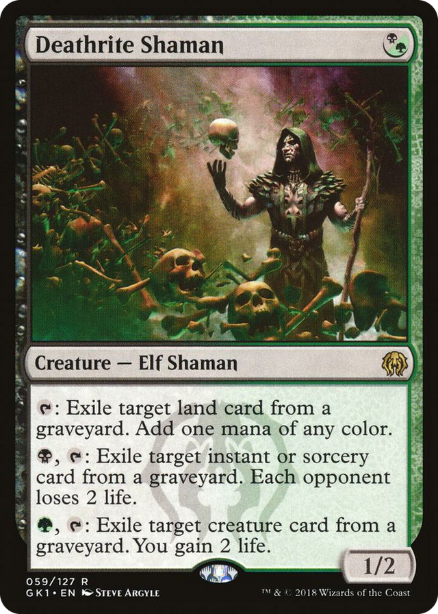 0059 Deathrite Shaman R Guilds of Ravnica: Guild Kits