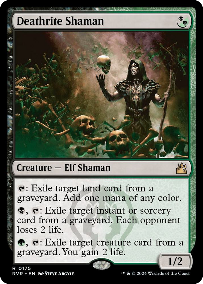 Deathrite Shaman #175 R - Ravnica Remastered Pokemon card