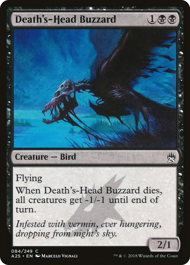 0084 Death's-Head Buzzard C Masters 25
